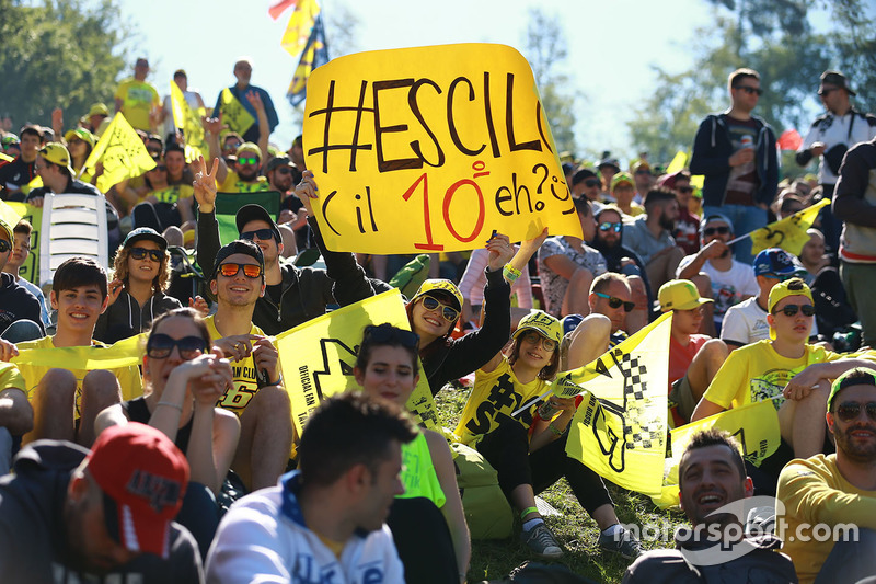 Fans van Valentino Rossi, Yamaha Factory Racing
