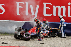 Данііл Квят, Scuderia Toro Rosso, після великої аварії