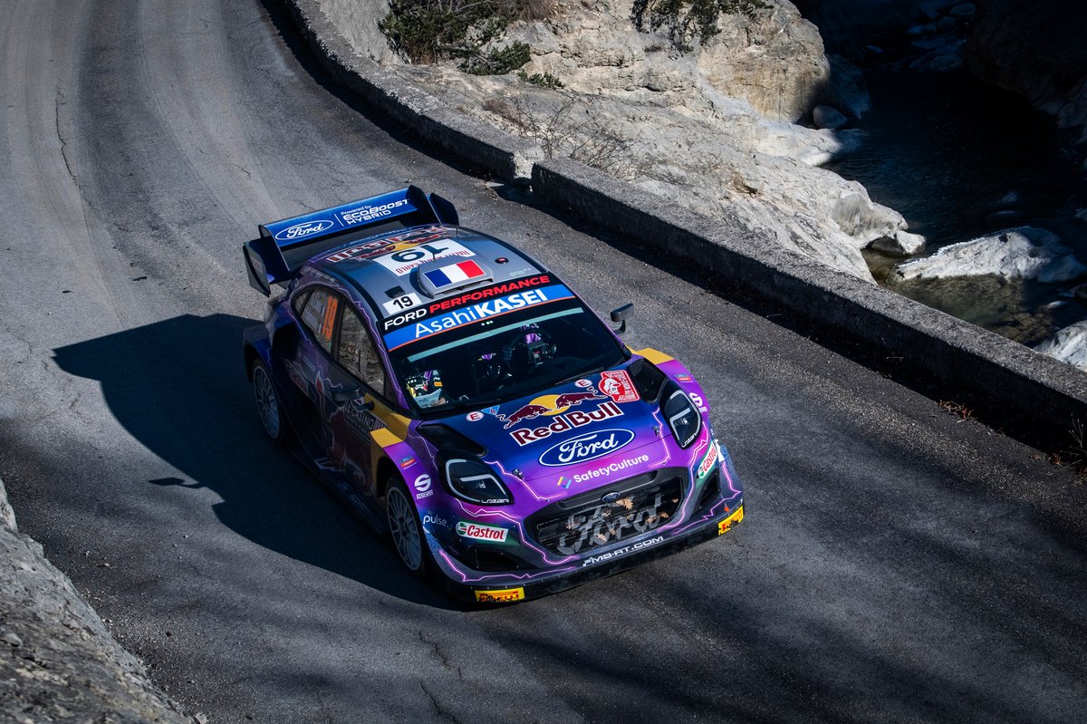 Sébastien Loeb, Isabelle Galmiche, M-Sport Ford World Rally Team Ford Puma Rally1