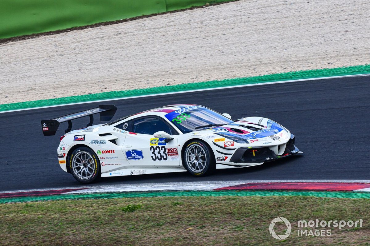 #333 SR&R, Ferrari 488 Challenge Evo: Luca Demarchi, Nicholas Risitano, Edoardo Barbolini
