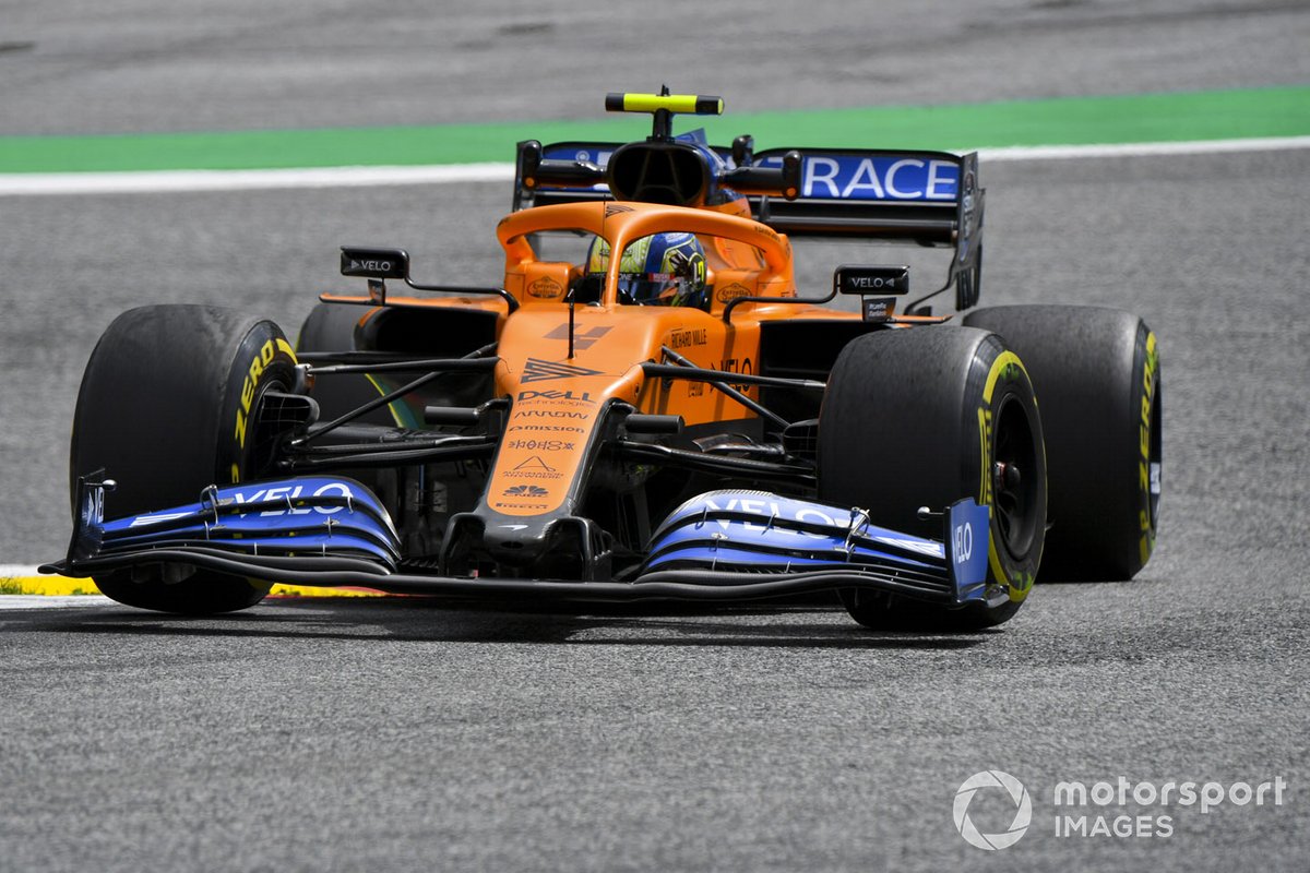 P4 Lando Norris, McLaren MCL35