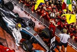 1. Sebastian Vettel, Ferrari; 2. Lewis Hamilton, Mercedes AMG F1