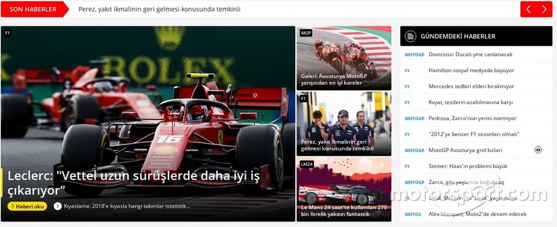 Manşet ve son haberler