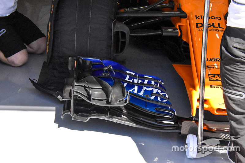 McLaren MCL33 ala frontal