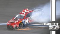 Briscoe attempts to avoid contact, spins in turn