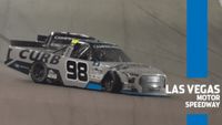 Christian Eckes’ block gone wrong while leading Kyle Busch at Las Vegas