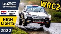 Croatia Rally WRC2 Friday highlights