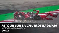 Francesco Bagnaia victime d'une lourde chute