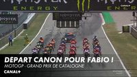 Gros départ de Quartararo et grosse erreur de Nakagami