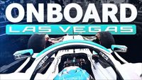 La Mercedes de George Russell en démonstration à Las Vegas !