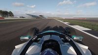 Cámara onboard del Mercedes W13 en Silverstone