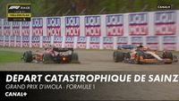 Le départ du Grand Prix d'Émilie-Romagne