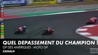 Le dépassement agressif de Fabio Quartararo sur Johann Zarco