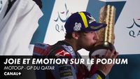 Le podium du Grand Prix du Qatar 2022 de MotoGP
