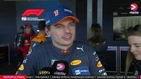 Max Verstappen reageert op zijn zege in de Grand Prix van België