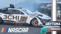 Reddick spins, causes multi-car wreck at Daytona