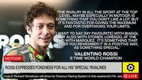 Rossi has fondness for all his “special” MotoGP rivalries