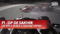 Sebastian Vettel fait un tête à queue et frôle Kevin Magnussen
