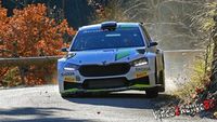 Emil Lindholm - Testy Skody Fabii RS Rally2