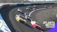 Xfinity Series drivers practice on new Atlanta track