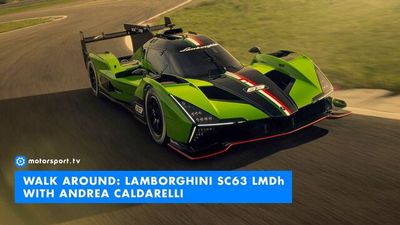 Technical walk around: SC63 with Andrea Caldarelli