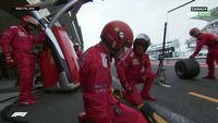 Leclerc perd du temps lors de son second arrêt
