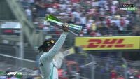 Le podium du Grand Prix du Mexique
