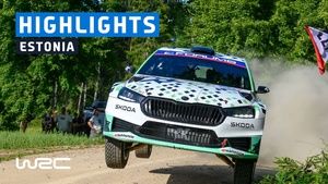Delfi Rally Estonia Saturday WRC2 highlights
