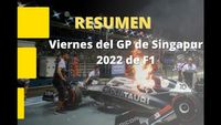 Resumen del viernes del GP de Singapur 2022 de F1 en Marina Bay