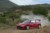 Loeb catches Rally Mexico lead as Subaru stumbles Loeb catches Rally Mexico lead as Subaru stumbles