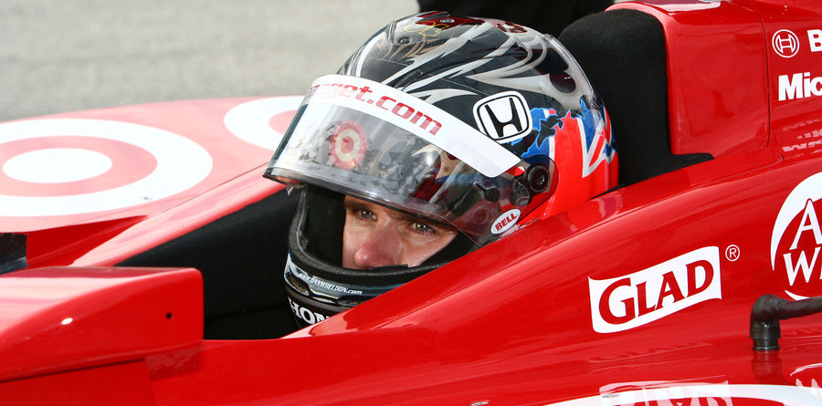 Wheldon, Patrick pace field at Homestead testing Wheldon, Patrick pace field at Homestead testing