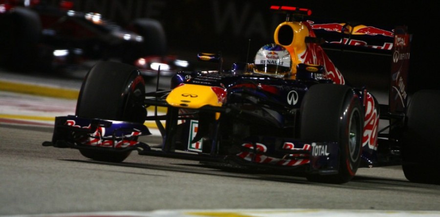 Vettel rules the roost in Singapore qualifying shootout Vettel rules the roost in Singapore qualifying shootout