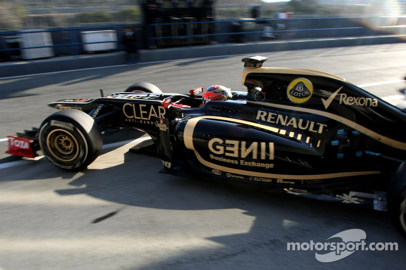 New Lotus 'definitely better' than 2011 car - Grosjean