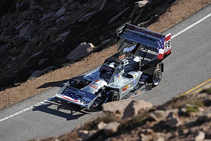 Paul Dallenbach okay following crash at Pikes Peak Hillclimb