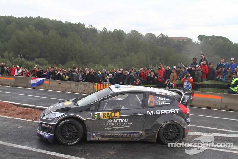 Tanak's pace goes unrewarded in Spain