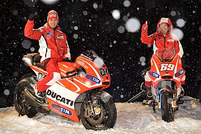 High-altitude launch for Ducati Team at Madonna di Campiglio
