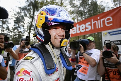 Sébastien Ogier in ‘Historic’ run at Rallyday 2013