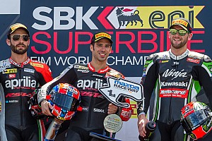 Melandri heads Aprilia one-two in first race