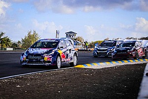 Olsbergs MSE Ford Fiesta ST rallycross cars fast in Charlotte