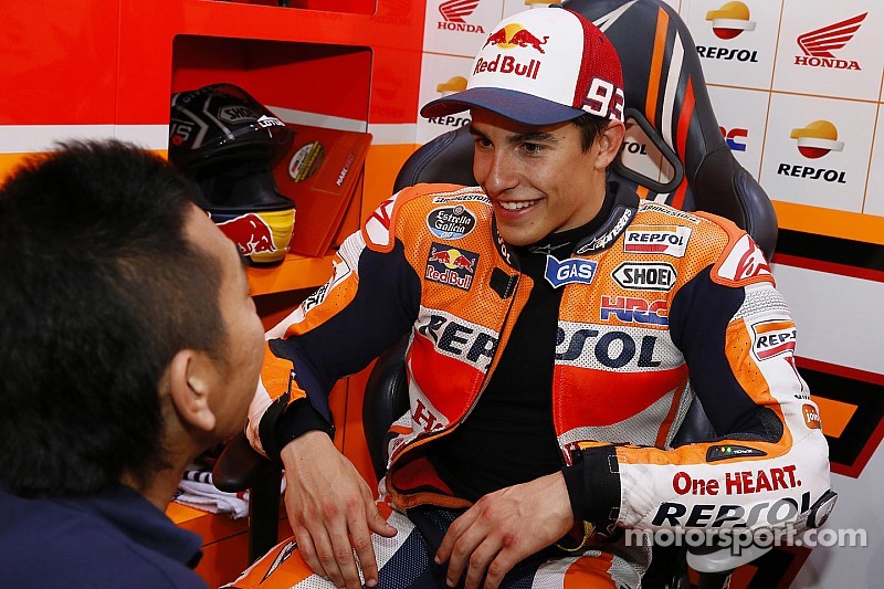 Márquez satisfecho con sus tiempos
