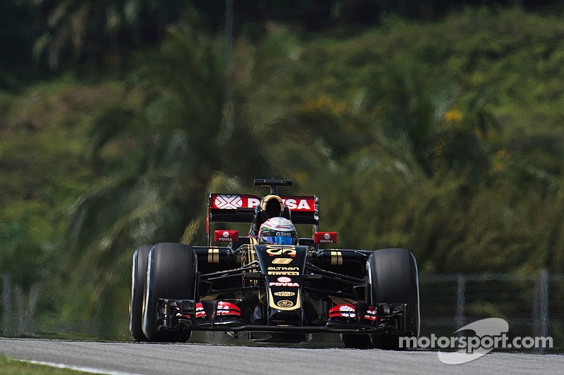 Grosjean pénalisé sur la grille de départ