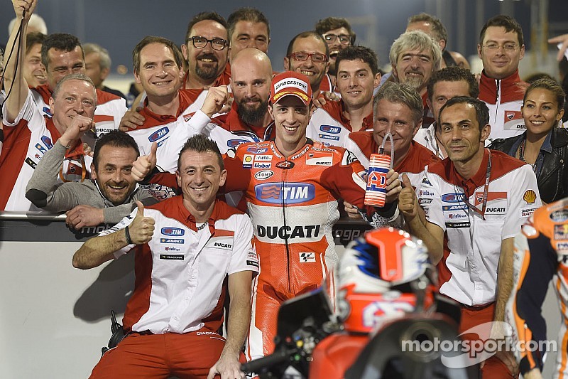 Ducati en pole au Qatar :