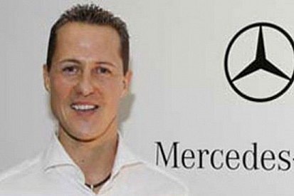 Schumi in pista a Jerez con una GP2