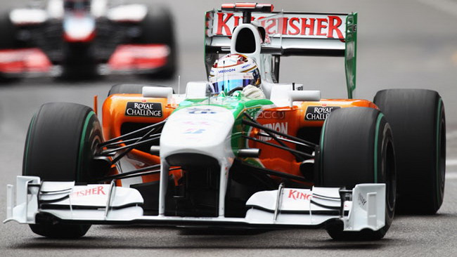 Le due Force India per la prima volta a punti