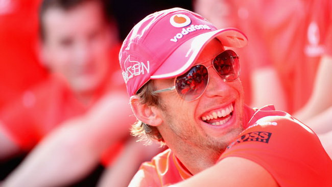 I problemi della Ferrari sorprendono Button
