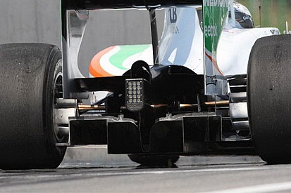 La Force India rinuncia agli scarichi soffianti