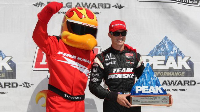 Ryan Briscoe davanti a tutti nelle qualifiche di Chicago
