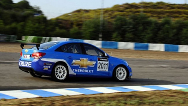 La Chevrolet completa tre giorni di test a Jerez