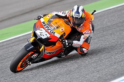 Dani Pedrosa estrae il coniglio dal cilindro!