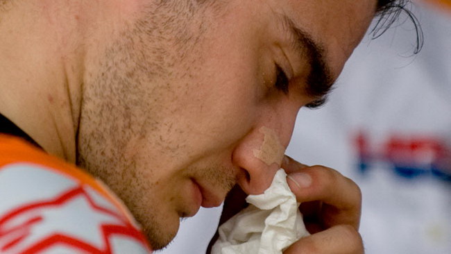 Pedrosa si è sbriciolato nelle ossa e nel morale